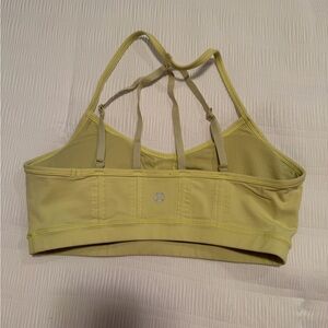 Women's Lululemon Yellow Sports Bra